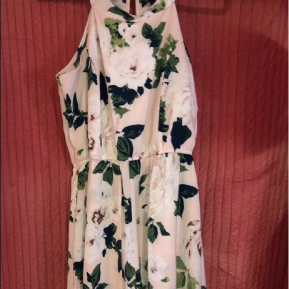 Floral Romper Dress - Picture 1 of 2